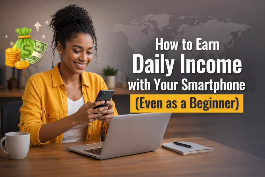 How to Earn Daily Income with Your Smartphone (Even as a Beginner)