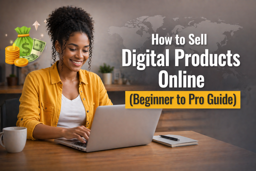 How to Sell Digital Products Online (Beginner to Pro Guide)