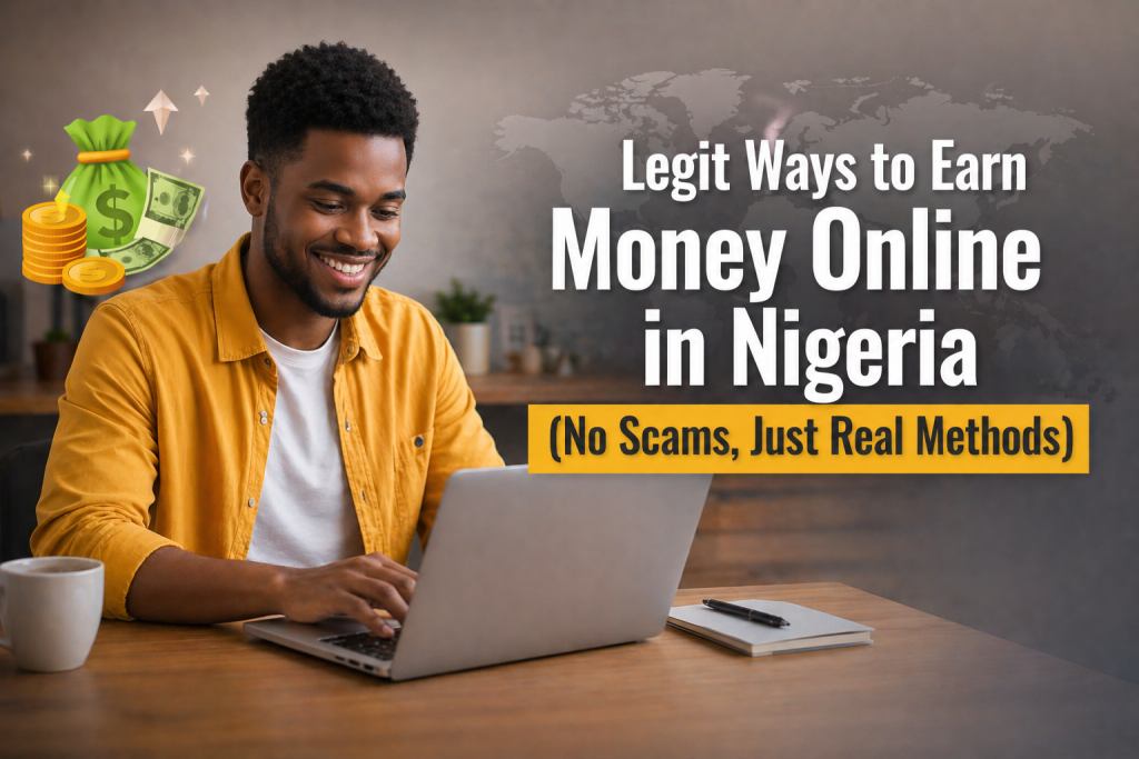 Legit Ways to Earn Money Online in Nigeria (No Scams, Just Real Methods)