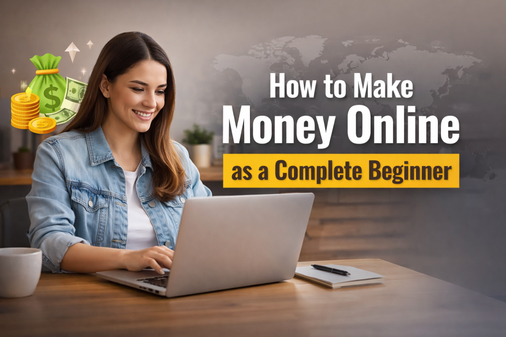 How to Make Money Online as a Complete Beginner