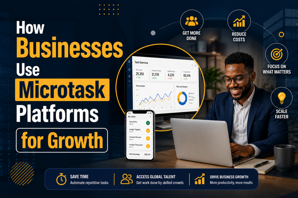 How Businesses Use Microtask Platforms for Growth